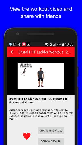 Home Workout Guide for Men; Exercises & fitness screenshot 5