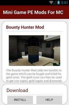 Mini Game PE Mods For MC स्क्रीनशॉट 5