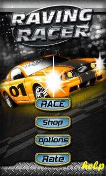 Raving  Racer : 2D Car Racing screenshot 1
