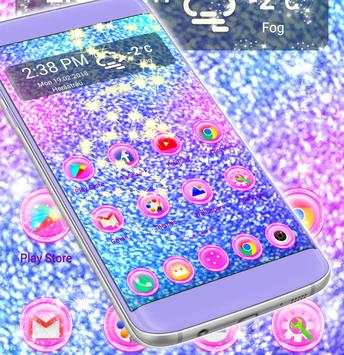 Pink Glitter Launcher screenshot 5