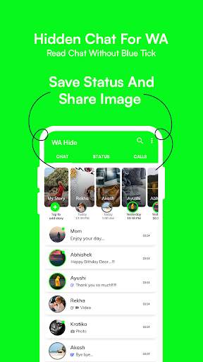 WA hide - Hide contact & group screenshot 1