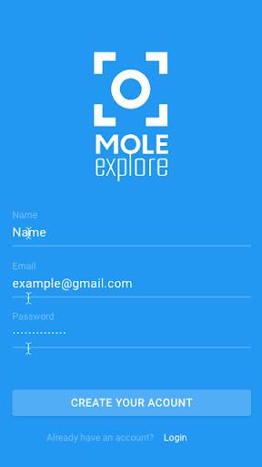 Molexplore “Skin Cancer App” screenshot 1