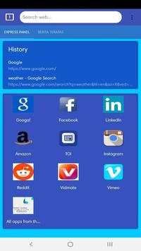 Eagle web browser screenshot 1