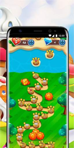 Garden Jelly -  Top Candy game Play Now screenshot 4