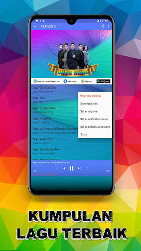 Lagu Ungu Band Offline Terbaik screenshot 5
