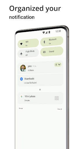 Q Lock screen screenshot 3