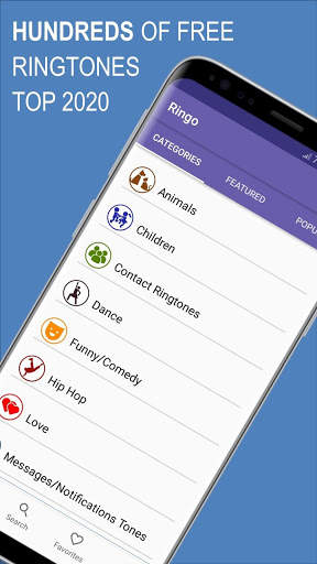 Ringo Ringtones & Notification Sounds screenshot 1