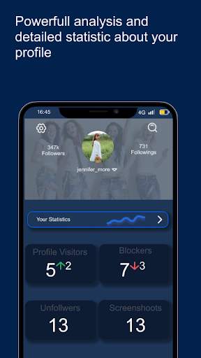 ZProfile: Instagram Analytics Followers Tracker screenshot 1
