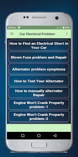 Car Electrical Problem screenshot 1