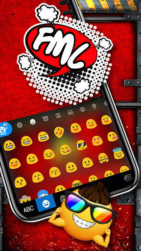 Gamer Zone Keyboard Background screenshot 3