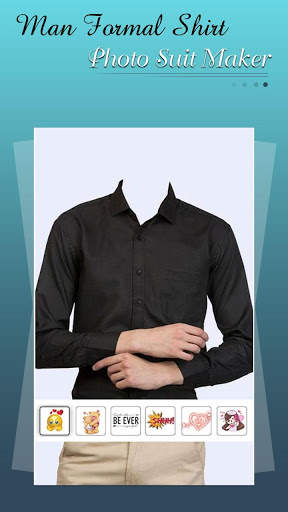 Man Formal Shirt Photo Suit Maker screenshot 1