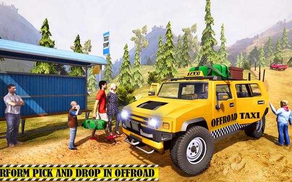 Offroad Taxi Simulator 2019: Mountain Car Driving screenshot 3