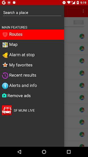 SF Muni Live screenshot 1