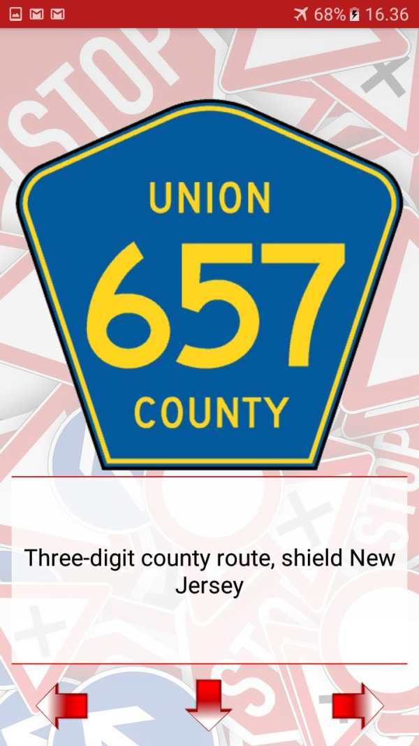 Trafic and road signs screenshot 12