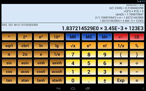 Scientific Calculator 3 10 تصوير الشاشة