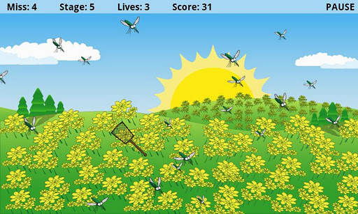 Funny Mosquito Smasher Free screenshot 4