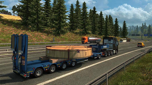 Euro Truck Boat Cargo Driving Simulator 2020 screenshot 1
