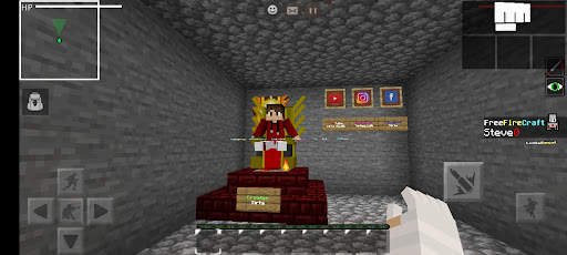 Map FF Fire Minecraft PE Skins screenshot 4