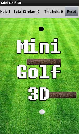 Mini Golf 3D screenshot 1