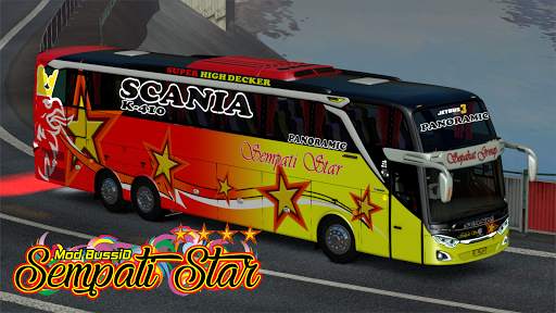 MOD BUSSID Sempati Star screenshot 1