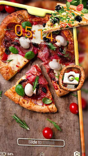 Pizza Launcher Theme screenshot 3