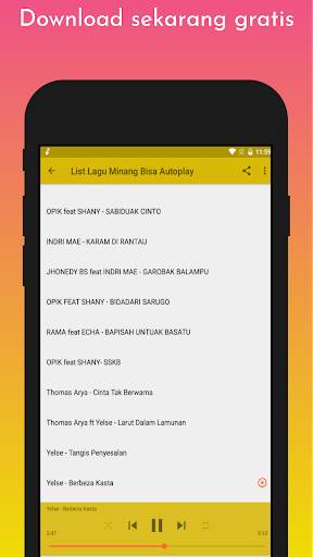 Kumpulan Lagu Minang Offline screenshot 7
