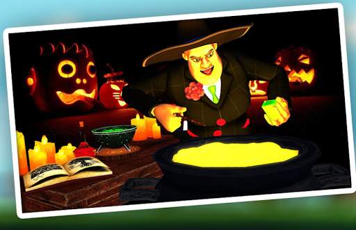 Scary Halloween Teacher Horror 3D screenshot 1