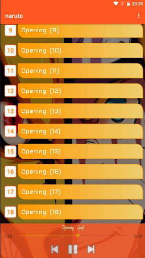 naruto openings offline‏ screenshot 2