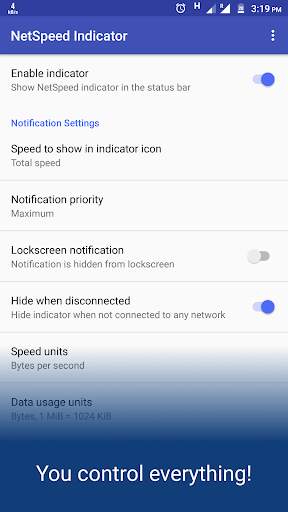 NetSpeed Indicator screenshot 4