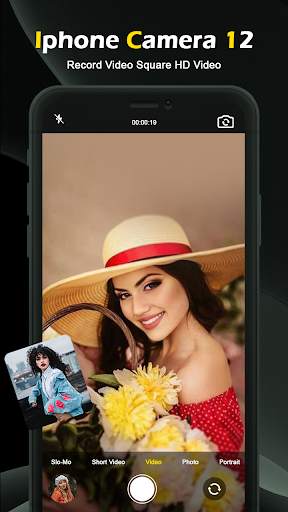 Selfie iCamera - IPhone 12 Camera & Portrait Mode screenshot 1