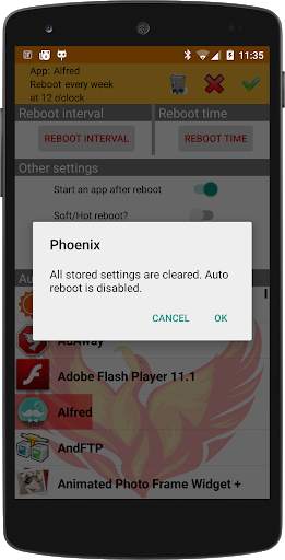 Phoenix - Autoboot app start screenshot 7