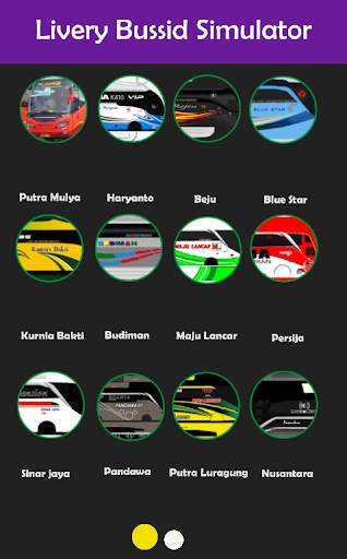 Livery bussid Indonesia Terupdate screenshot 1