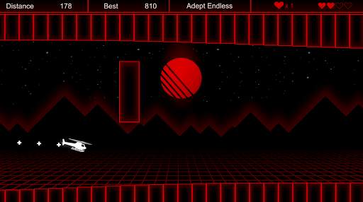 Flash the Classic Helicopter Game screenshot 1