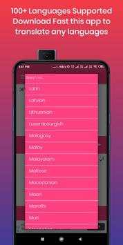 All Language Translator - 100  Language Translator screenshot 5
