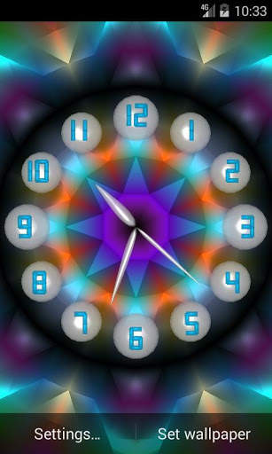 Analog Clock Live Wallpaper screenshot 8