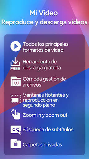 Mi Vídeo -Reproductor de vídeo screenshot 1