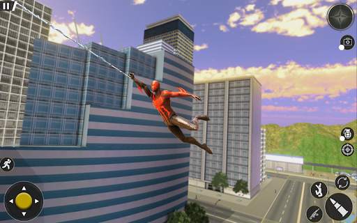 Spider Rope Hero Gangster: Crime City Simulator 3D स्क्रीनशॉट 11