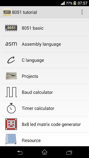 8051 Tutorial screenshot 1