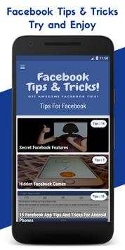 Tips & Tricks For Facebook : Facebook Tips screenshot 1