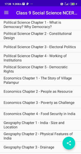 Class 9 Social Science NCERT Solutions screenshot 1