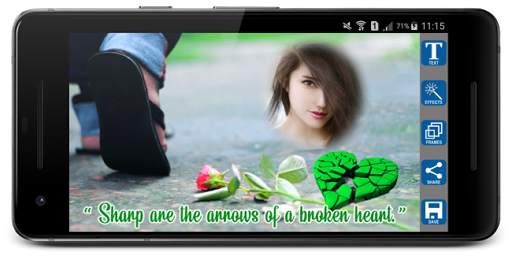 Broken Heart Photo Frames screenshot 6