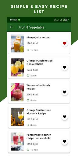Fruit And Vegetable Healthy Juice Recipes For Free screenshot 7