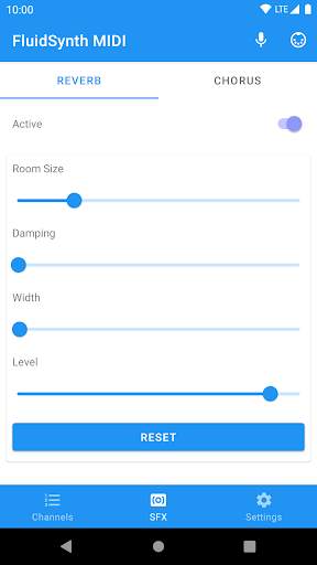 FluidSynth MIDI Synthesizer screenshot 3