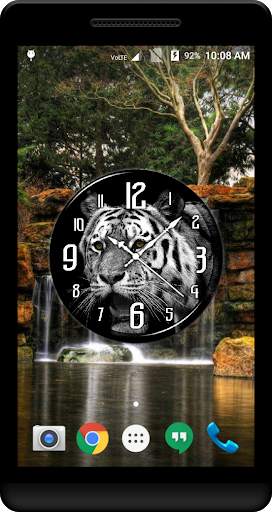 White Tiger Clock Live WP screenshot 4