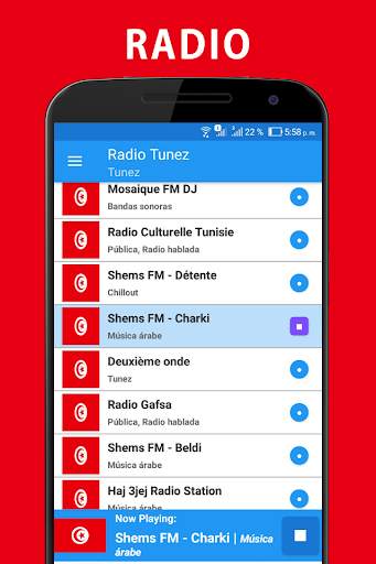 Live Tunisia Radio: Free FM Radio screenshot 5