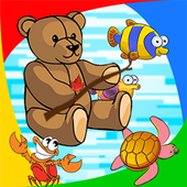 Bear fishing game free 2 icon