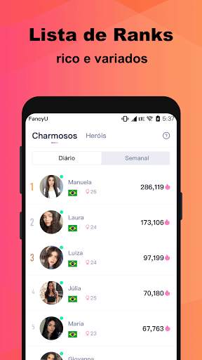 FancyU - app de videochat screenshot 3