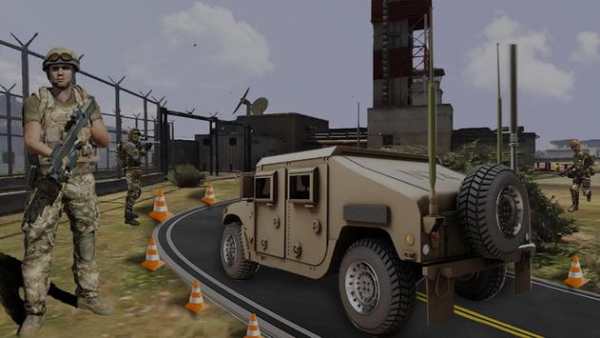 Us Army Jeep Driving : Real Army Jeep screenshot 3