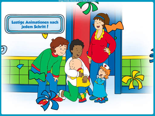 Caillou geht zum Arzt screenshot 10