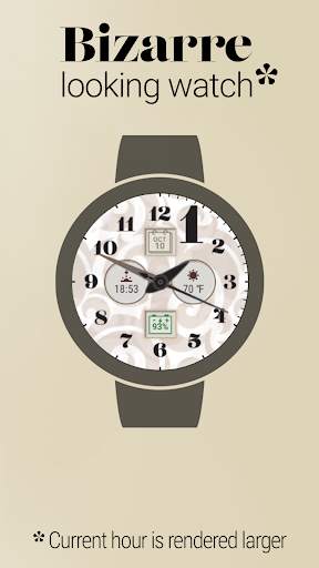 Bizarre Watch Face screenshot 1